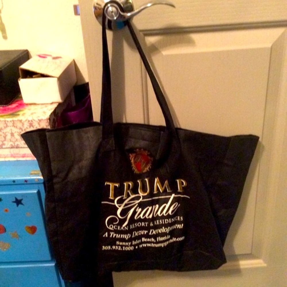 Trump tote bag large Resort fabric